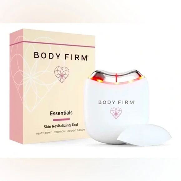 BODY FIRM ESSENTIALS SKIN Revitalizing Tool Heat Red Light Therapy $80 Sealed - Picture 1 of 4